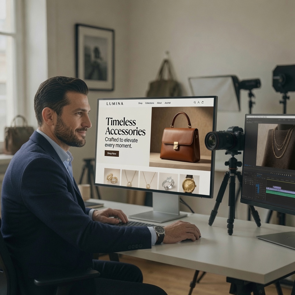 Vordivo.com website creation agency building professional websites, ecommerce stores, video ads, and brand content