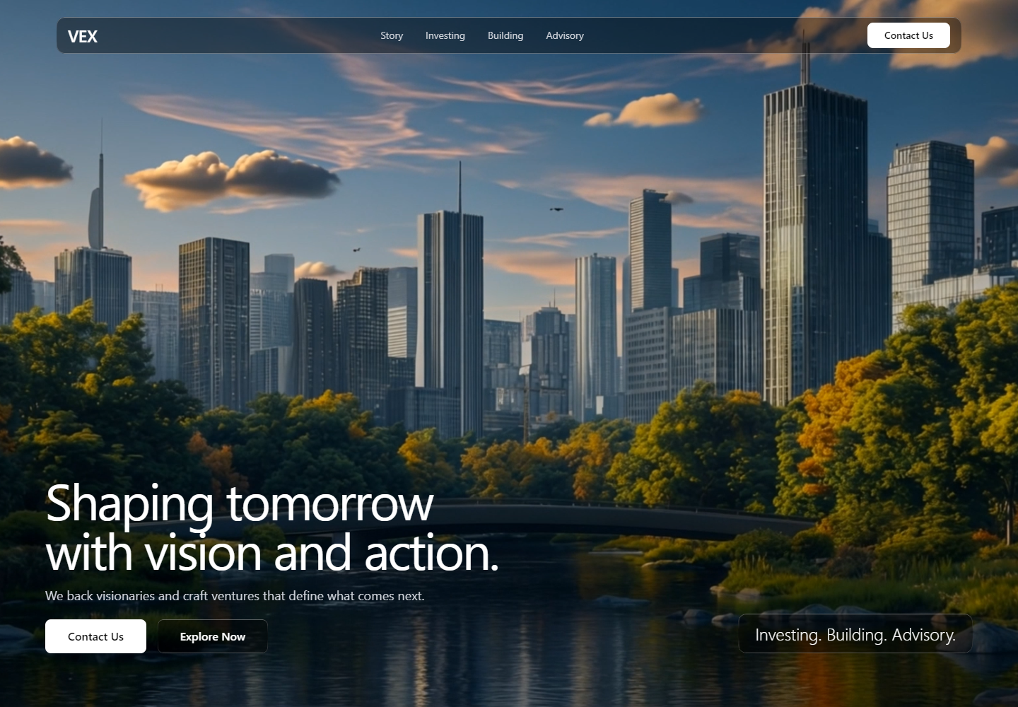 Real Estate Landing Page screenshot